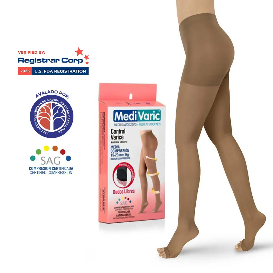 Medias de Compresión 20 - 30 (S, Rodilla)