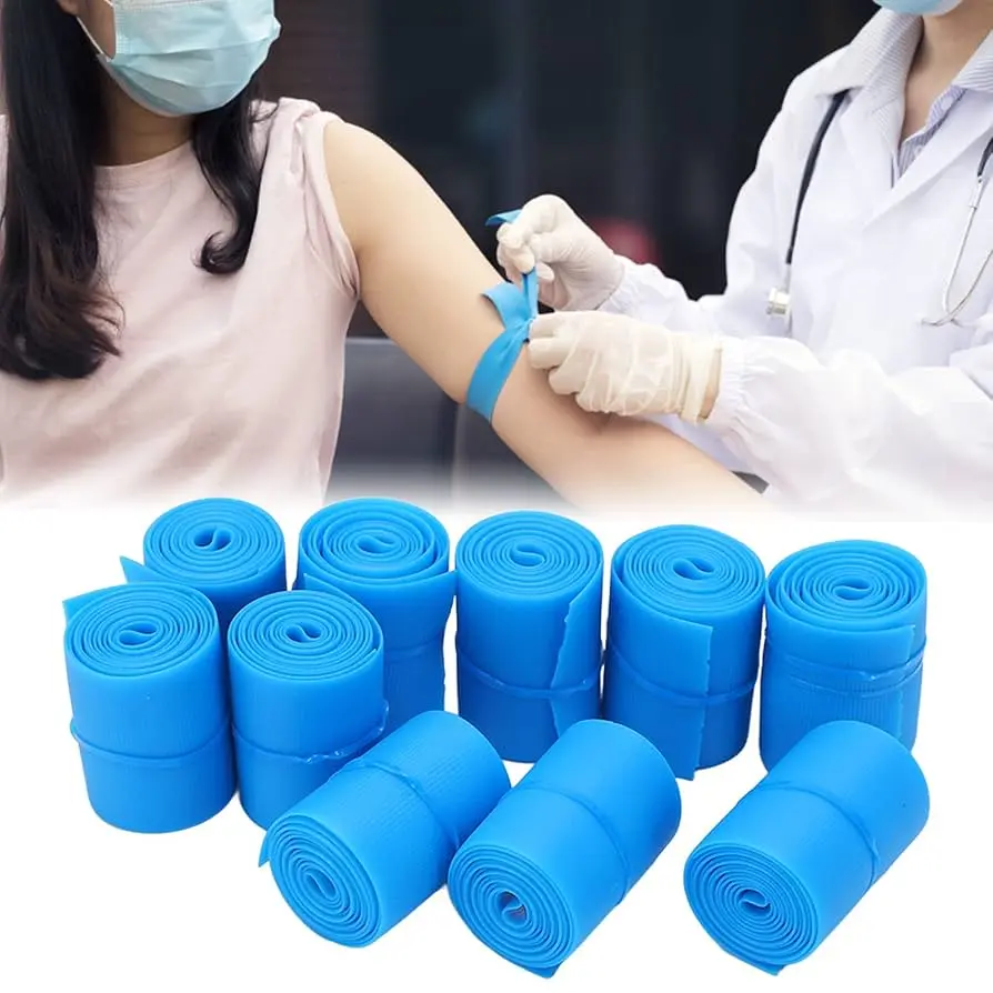 Torniquete Desechable En Goma 