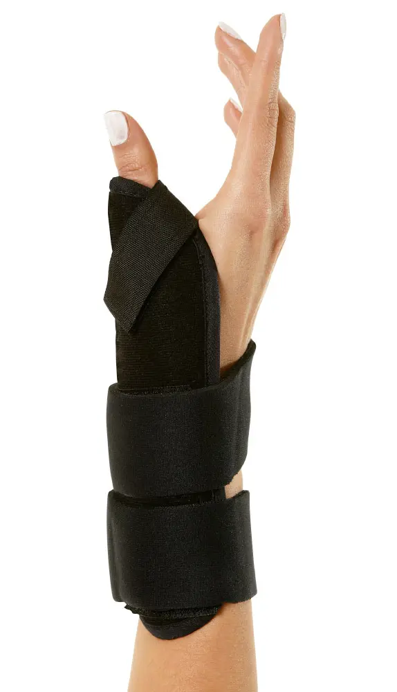 Muñequera con espica en el pulgar