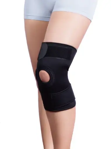 Rodillera rotula abierta ajustable
